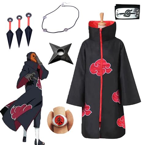 Anime Minato Namikaze The Fourth Hokage Cosplay Cloak Suit Full Set