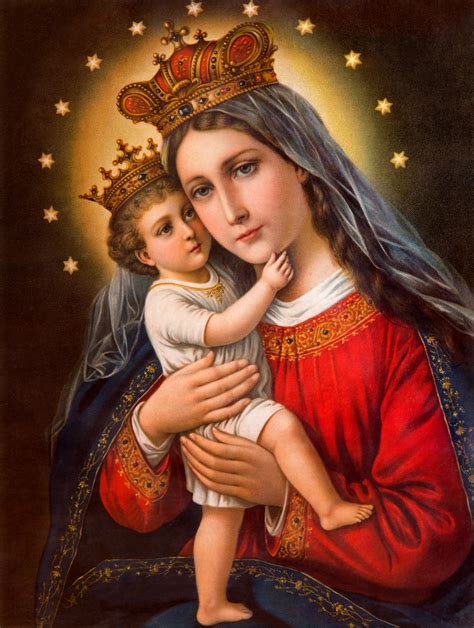 Mary The Mother Of Jesus Of Nazareth Christmas New Year Valentine Day