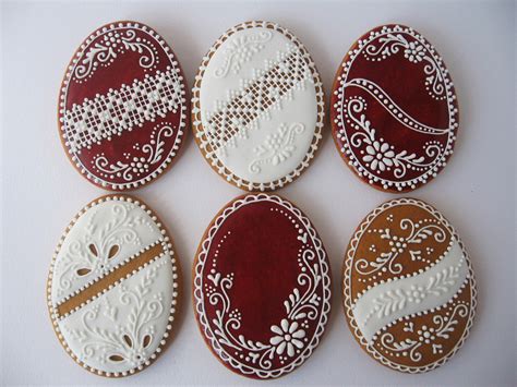 Gingerbread Eggs For Easter With Hungarian Motives No Egg Cookies