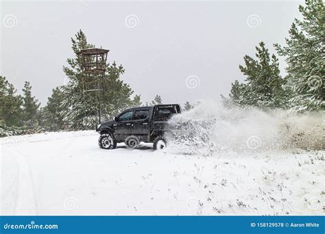 Snow Plowing Editorial Stock Photo Image Of Snow Spin 158129578