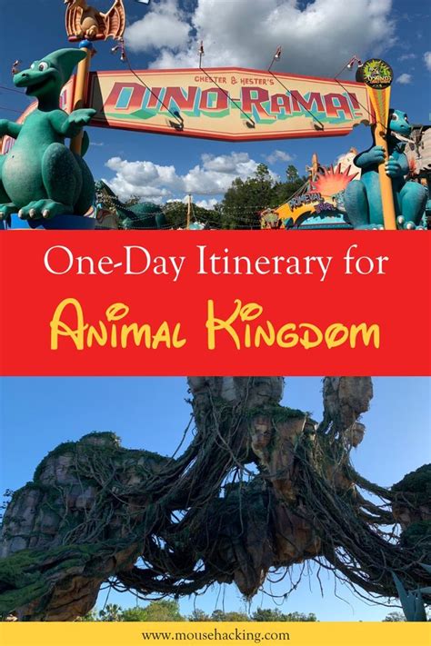 Animal Kingdom One Day Itinerary [Late 2021 Update] - Mouse Hacking