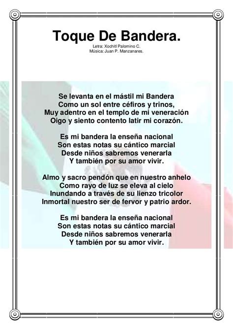 Himno A La Bandera Mexicana