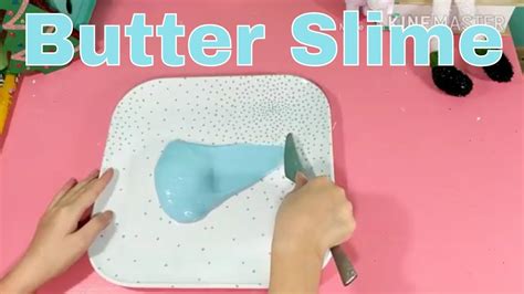 How To Make Butter Slime Diy With Model Magic No Borax Youtube