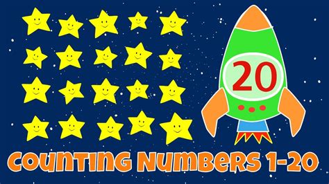 Counting Numbers Numbers 1 20 Lesson For Children Youtube