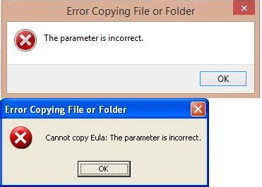 Solved Error Copying File Or Folder