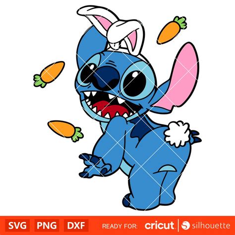 Easter Bunny Stitch Svg Free Svg Daily Freebies Svg Cricut