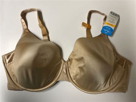 Playtex Love My Curves Smooth Underwire Bra Style 4848 Size 44dd Nude