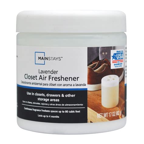 Mainstays Closet Air Freshener And Odor Eliminator Lavender Scented