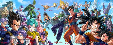 Dragon ball z / cast Dragon Ball Z Characters Names And Pictures - HD Wallpapers | Wallpapers Download | High ...