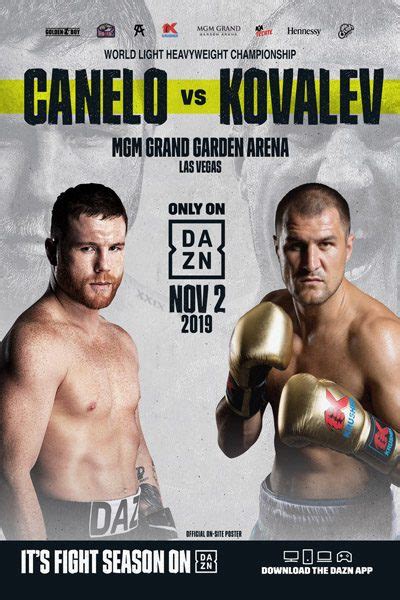 Canelo vs smith fight card. Canelo-Kovalev official fight poster - SPBoxing - Seidman Productions