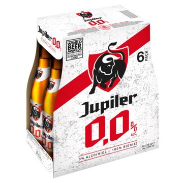 Jupiler 0 0 Alcohol Vrij Bier Flessen 6 X 25cl Bestellen Bier En