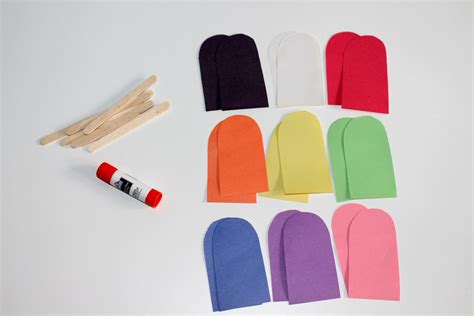 Simple Craft Idea - Popsicle Matching Game