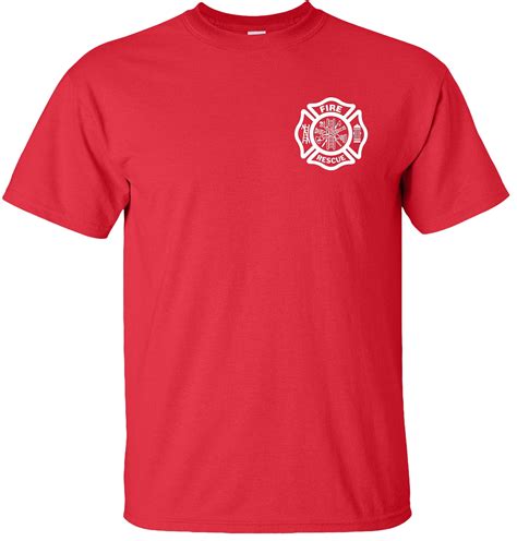 Mens Short Sleeve Chicago Fire Department T Shirt