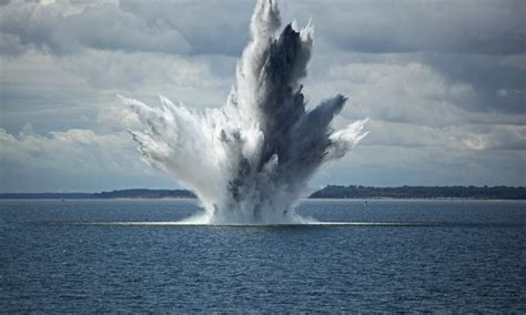 Must See Massive Underwater Explosions From Navy Aircraft Carrier Test