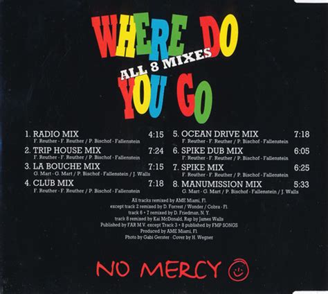 Missing Hits 7 No Mercy Where Do You Go All 8 Mixes