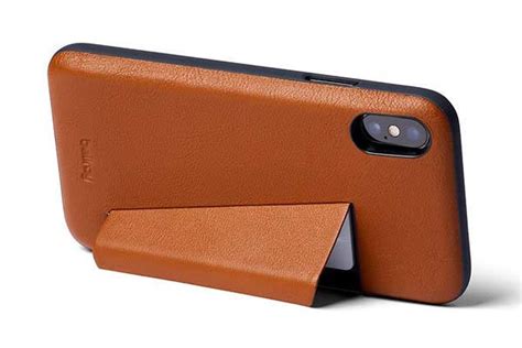 Bring innovative style to your digital life. Bellroy Leather iPhone XR Case with a Hidden Card Slot ...