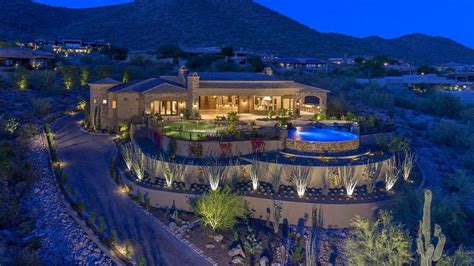 Luxury Hillside Home in Scottsdale Arizona With Spectacular Mountain