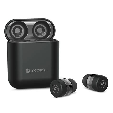 Audífonos Bluetooth Inalámbricos Motorola Moto Buds 120 Bk In Ear True
