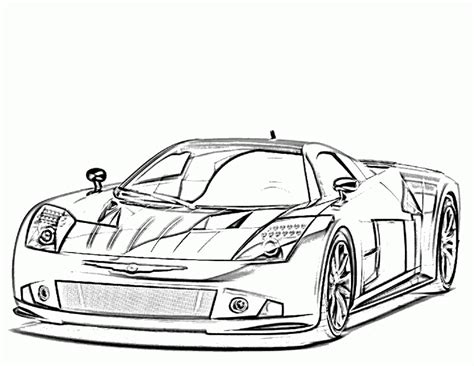 Race car coloring pages for adults. Fast Cars Coloring Pages - Coloring Home