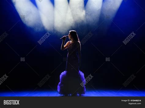 Singing Woman Image And Photo Free Trial Bigstock
