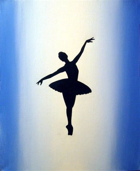 Ballet Acrylic Painting Ballerina Large Modern Abstract Art Etsy