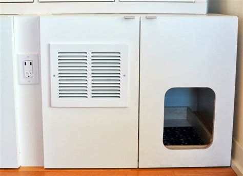 In addition to being specifically designed to if you have limited space to work with in your home, you might be stuck putting the litter box in your bedroom. AKURUM Cat Litter Box + EXPEDIT Office Storage - IKEA ...
