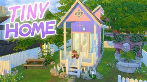 See more ideas about sims 4, sims, sims 4 cc. Sims 4: TINY MICRO HOME | Speed Build (No CC) Pastel ...