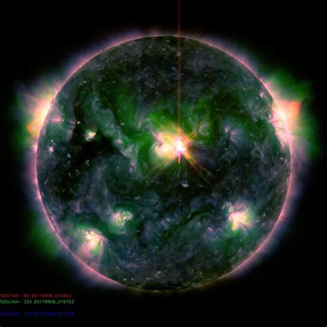 ~ 9~6~11~an M Class Solar Flare Earth Directed~ The Galactic Free Press