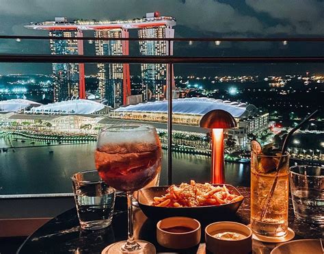 Sky High Restaurants And Rooftop Bars In Singapore Singapore Bar