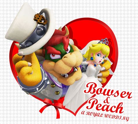 Bowser Peach Wedding Super Mario Brothers Super Mario Bros Super
