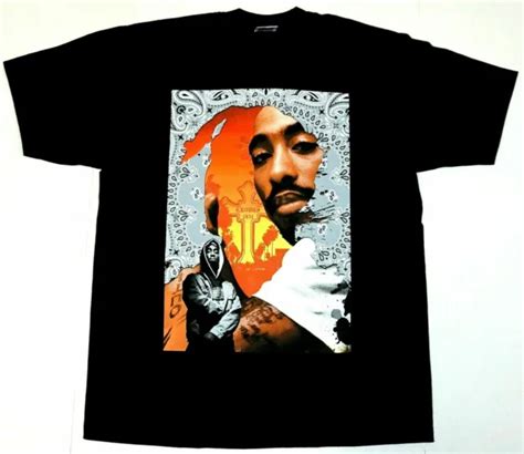 Tupac Shakur T Shirt 2pac Urban Rap Mens Tee Adult 100 Cotton Black New 20 89 Picclick
