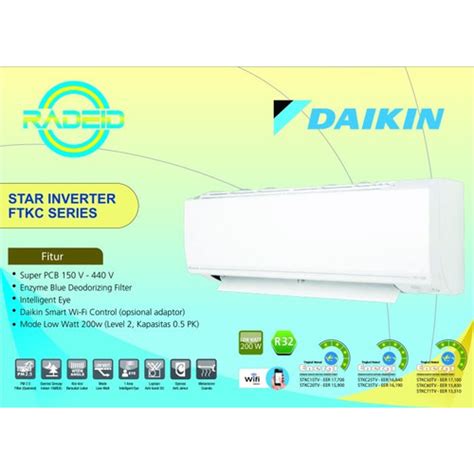 Jual Ac Daikin Ftkc Tvm Pk R Star Inverter Unit Only Kab