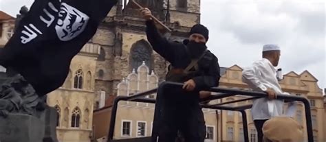 An Anti Islam Leader Staged A Fake ‘islamic Invasion’ — Featuring A Camel — In Prague The