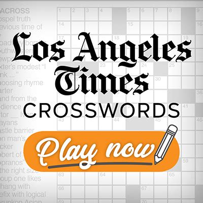 No software or signup required. LA Times Crosswords online