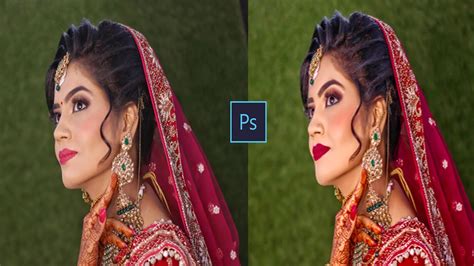 Bride Face Retouching Tutorial In Adobe Photoshop Indian Wedding Photography Youtube