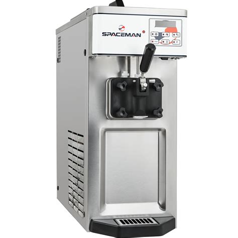 Spaceman C Countertop Soft Serve Ice Cream Machine With Hopper V Phase