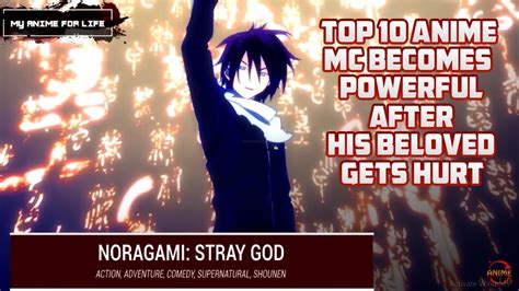 Top 10 Anime Where Mc Becomes Powerful After His Beloved Gets Hurt