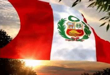 La bandera del perú es uno de los símbolos patrios de la república del perú, un país ubicado al oeste de suramérica. Peru GIF by Sony Music Perú - Find & Share on GIPHY