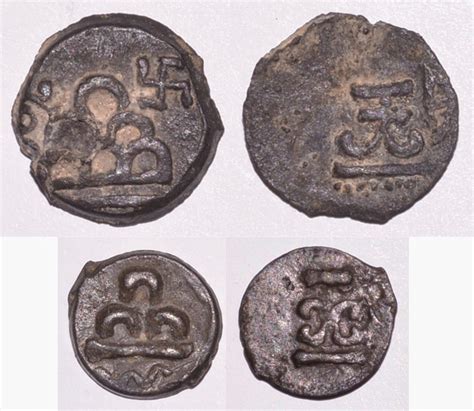 Ancient Indian Coins ಪ್ರಾಚಿನ ಭಾರತದ ನಾಣ್ಯಗಳು Chutus Of Banavasi 30