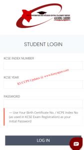How to reset kuccps student portal password · click on 'login' at the right hand corner of the webpage · click on forgot password · type . KUCCPS Student Portal Login | www.students.kuccps.net ...