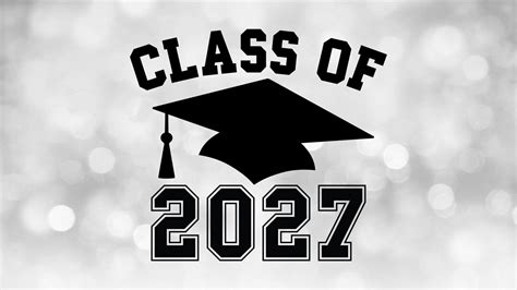 Educational Clipart Black Class Of 2027 Arched College Style Etsy España