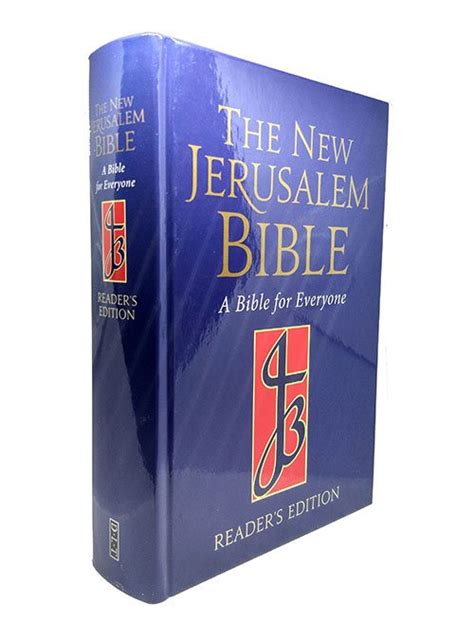 New Jerusalem Bible Readers Edition Catholic Ts Uk Piety Stall