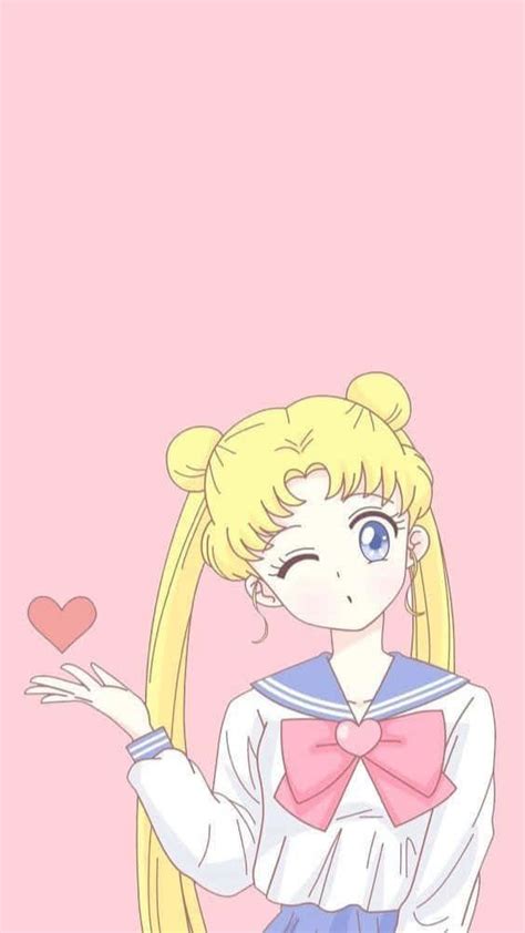 Download Heart Sailor Moon Pfp Wallpaper