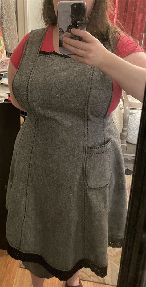 Made An Apron That Would Cover My Boobs R Bigboobproblems