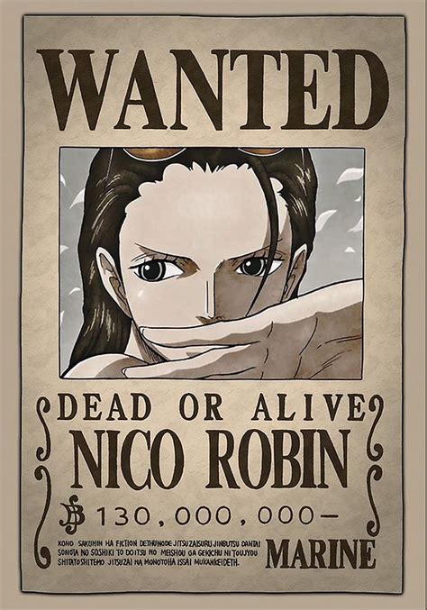 Coloriage One Piece Wanted Nico Robin Dead Or Alive Dessin Porn Sex Picture