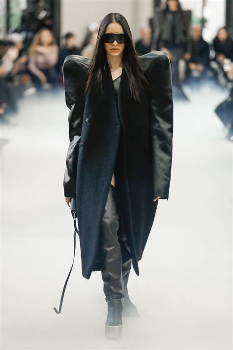 Runway Look From The Rick Owens Fashion Show Ready To Wear Collection