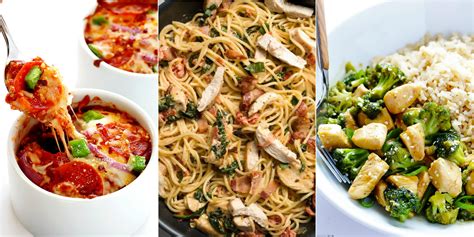 Your rehearsal dinner is more casual than your wedding, and it's almost always a much smaller event. 20 Quick & Easy Dinner Ideas - Recipes for Fast Family Meals—Delish.com