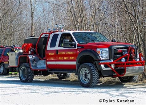 Ford Fire Rescue Brush Truck Fire Trucks Wildland Fire Emergency