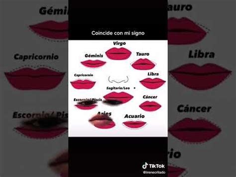 Tipos De Labios Segun Tu Signo En Tipo De Labios Labios Signos