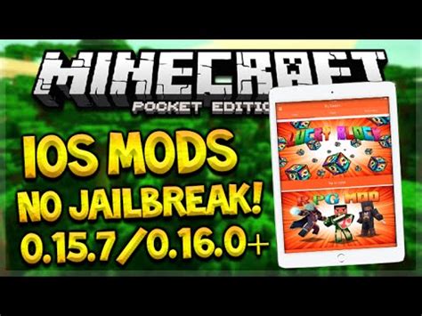 Those who have been using the android mod games, will know lucky patcher apk. iOS MCPE MODS NO JAILBREAK OR PC!! Minecraft Pocket ...